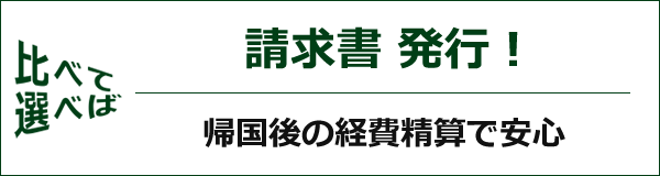 日本出発 3か前に宅配！